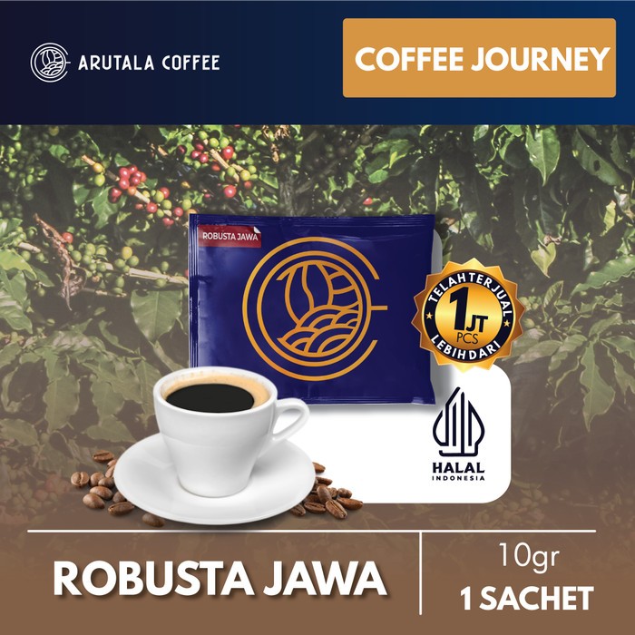 

ARUTALA Coffee Journey - Robusta Jawa (1 Pcs - 10gr)