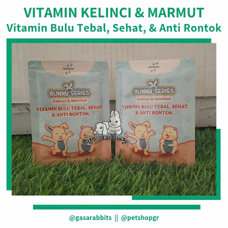 VITAMIN KELINCI - VITAMIN BULU KELINCI - VITAMIN KELINCI ANTI RONTOK - OBAT KELINCI - VITAMIN WONDER
