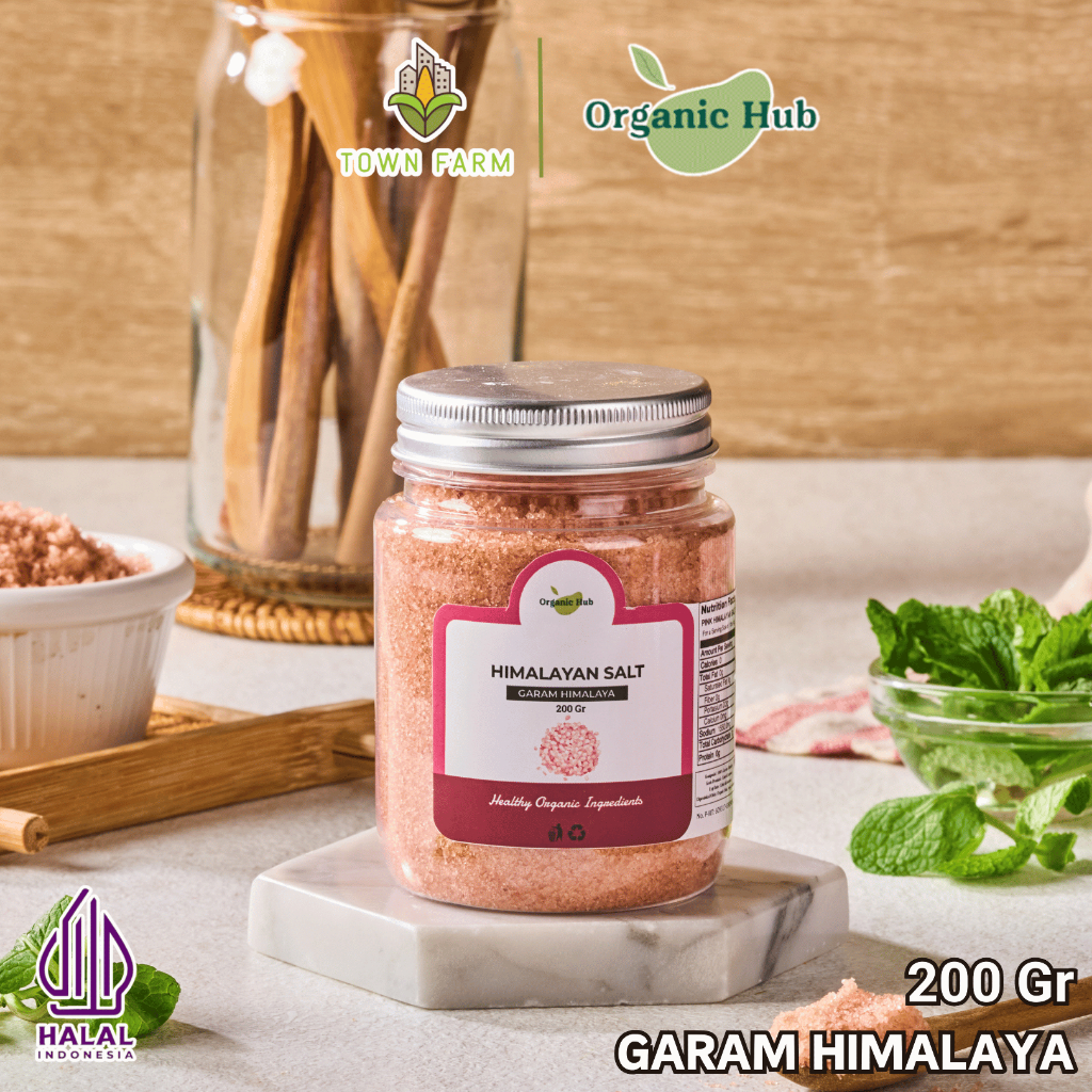 

Organic Hub Garam Himalaya Quality Premium 100% Original Untuk MPASI Pure Murni Pink Sea Salt 200 gr