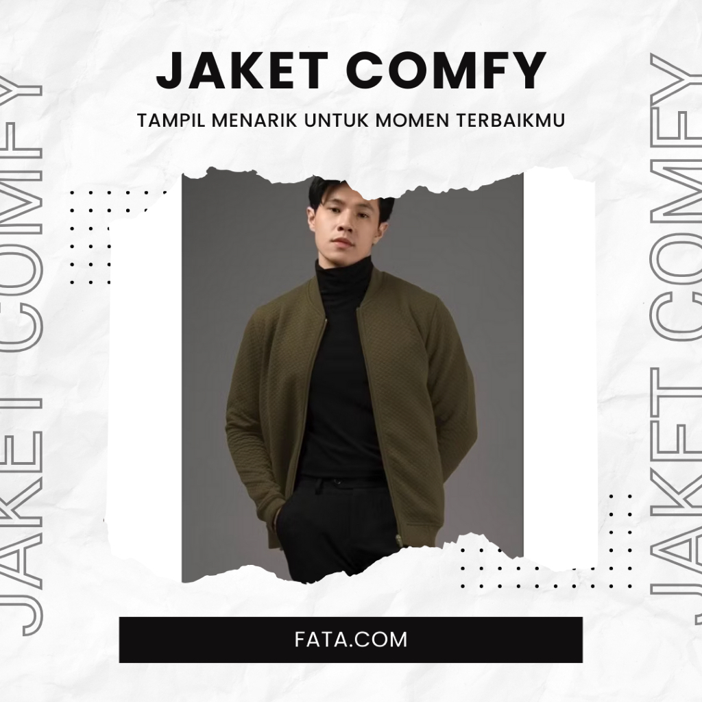 JAKET PRIA MURAH / JAKET COMFY PRIA / COMFY JAKET / JAKET MOTIF DIAMOND / JAKET SULTAN