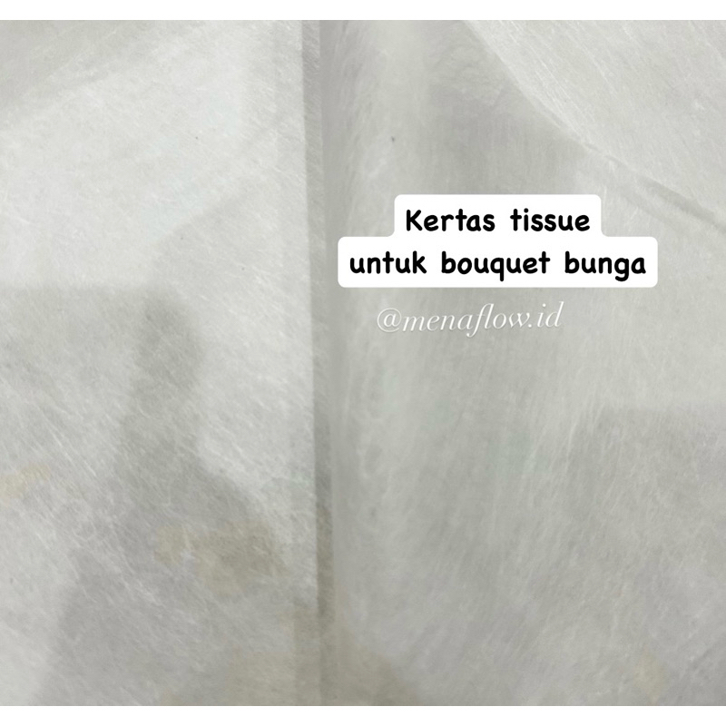 

Kertas Tissue 1 pack | Bahan bouquet | kertas tisu | wrapping