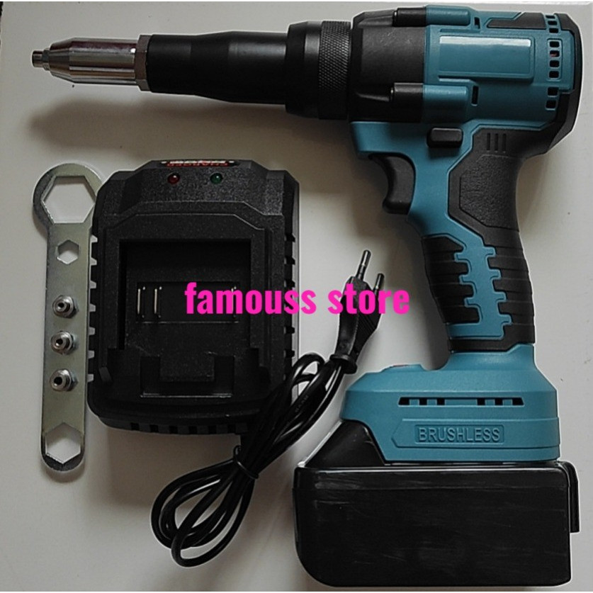 Mesin Bor Rivet Electric Rivet Gun cordles Alat bor rivet mesin rivet