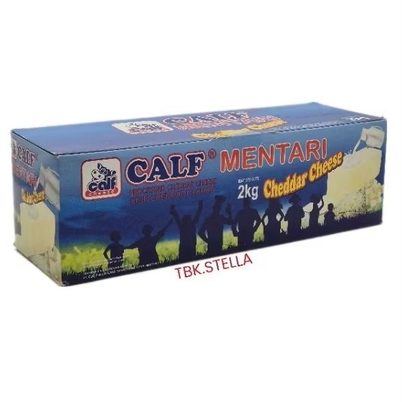 

KEJU CALF MENTARI 2 KG / KEJU CHEDDAR PARUT