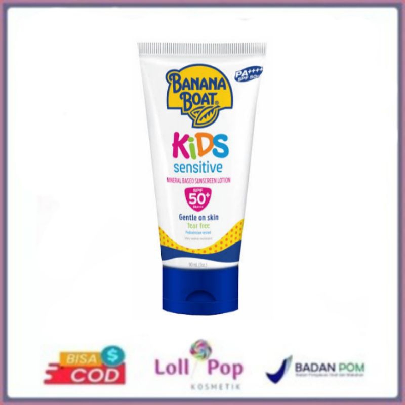 banana boat sunscreen kids
