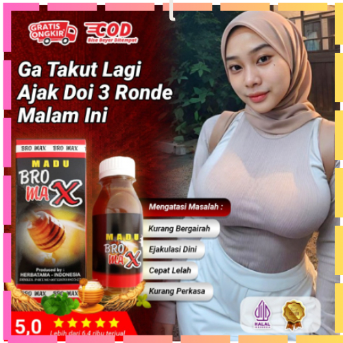 

Madu Bromax 175gr dengan ginseng