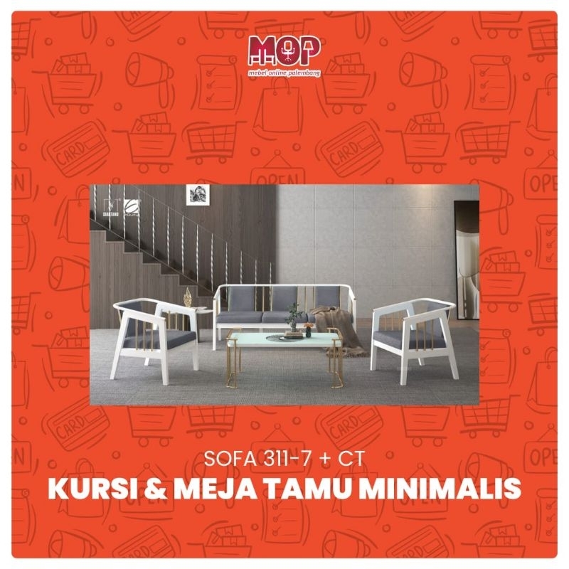 Kursi Tamu Siantano CT Coffee Table Siantano Meja Tamu