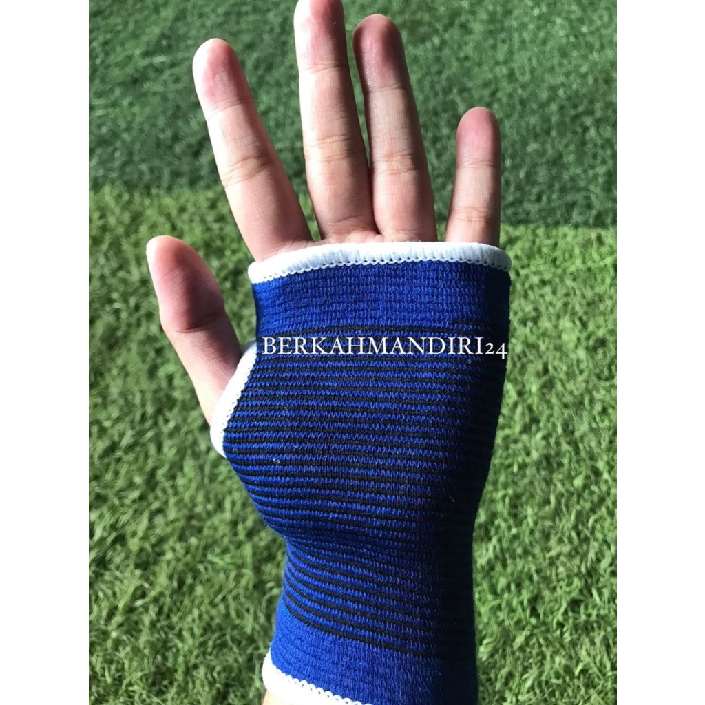 Deker Pelindung Telapak Tangan Sarung Tangan Fitness Badminton Gym Hand Support Deker Tangan