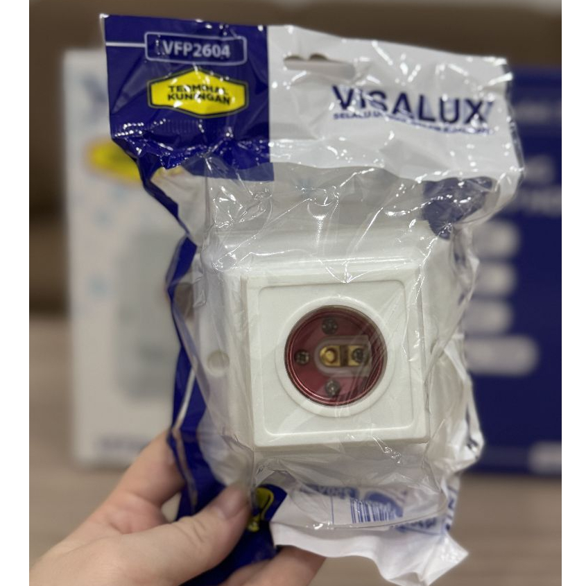 Fitting Plafon Segi 4 Visalux / Fitting Tempel Segi 4 Visalux/ Fitting Plafon Segi 4 Visalux Bakelit