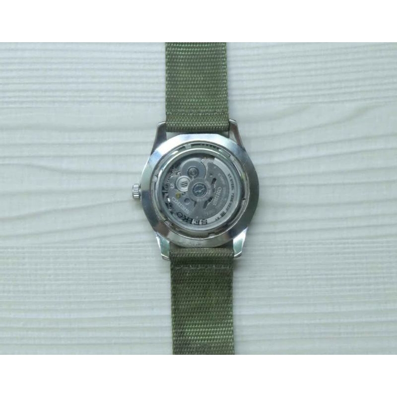 Seiko 5 military sport green dial