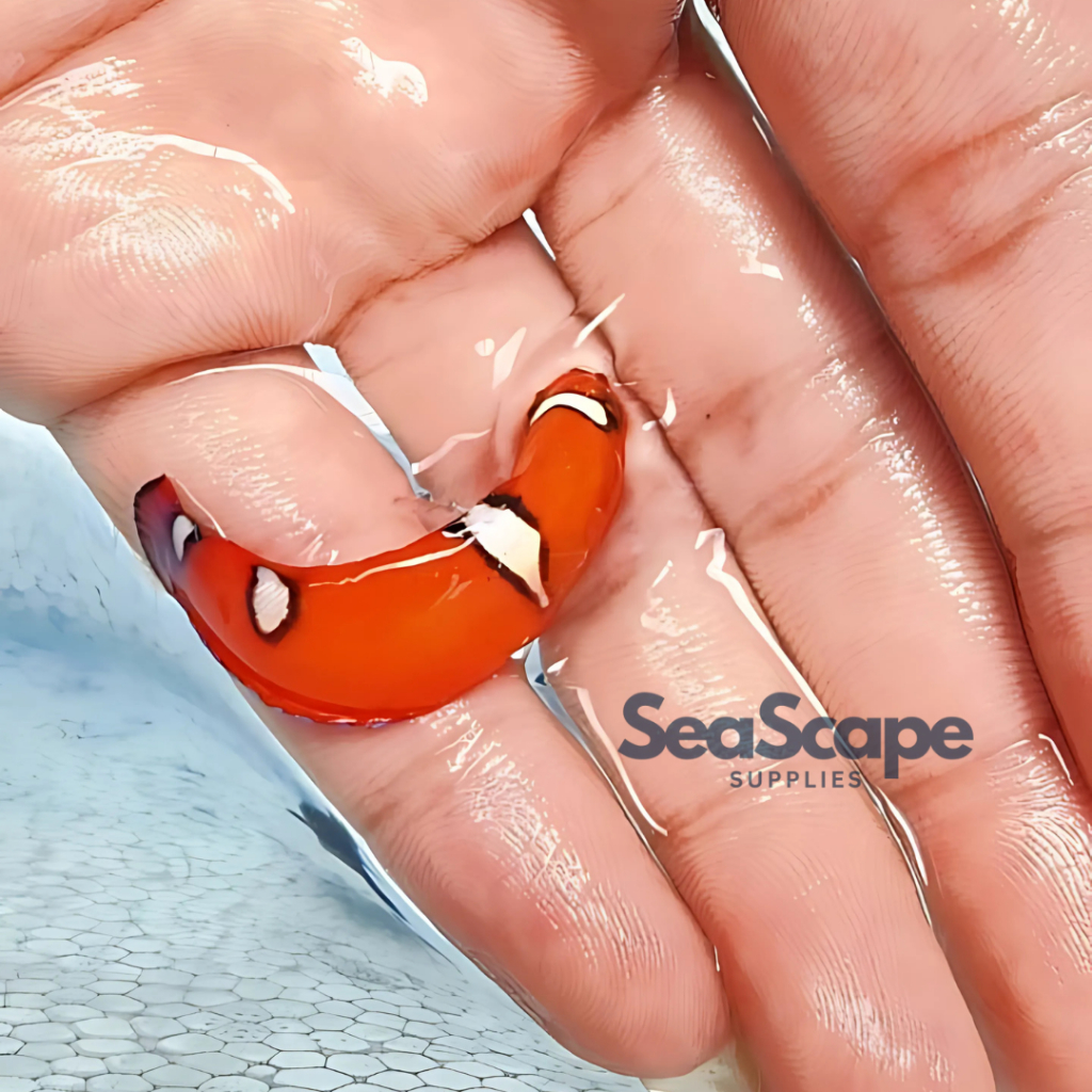 Ikan Hias Akuarium Air Laut Keling Merah (Red Coris Wrasse Juv. Fish) Aquarium Aquascape Marine