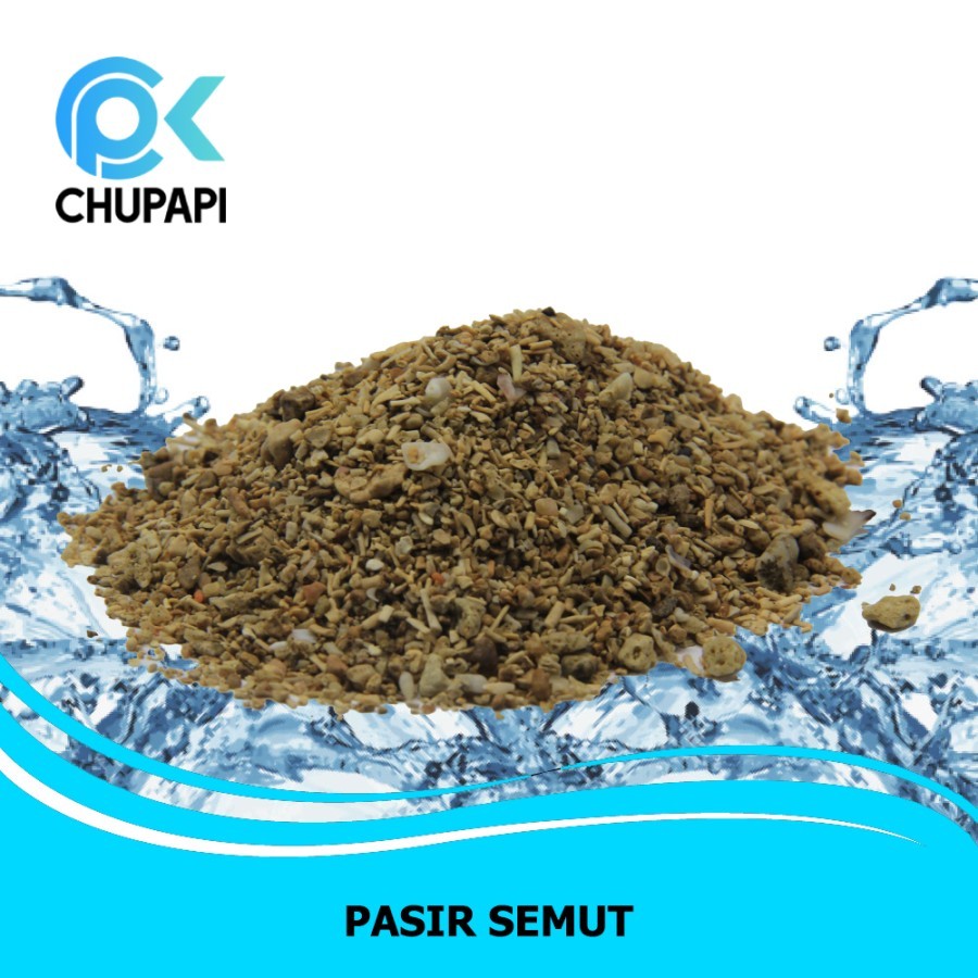 PASIR SEMUT Hias Aquarium Aquascape Ikan Chana - 1KG
