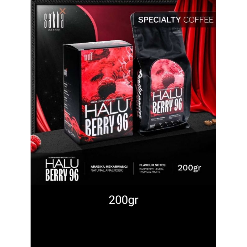 

HALU BERRY 96 KOPI ARABICA COFFEE FILTER SPECIALITY