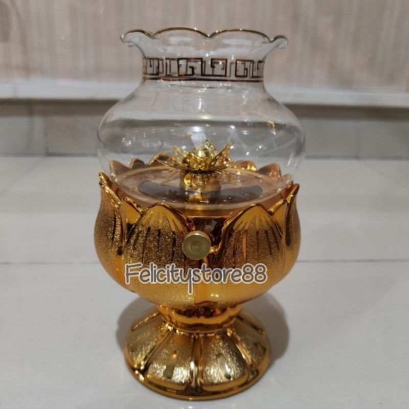 Tempat Minyak Parafin Lianhua gold tempat minyak lianhua emas