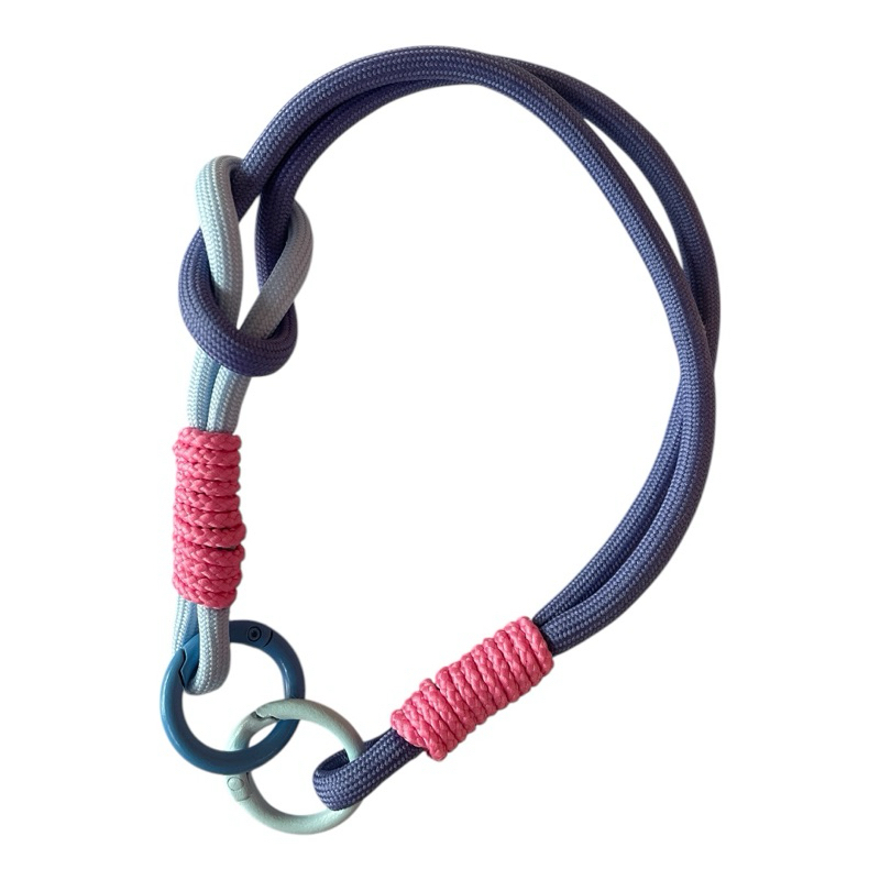 Tali HP String Gantungan Tali Pergelangan Tangan Dikepang Dirantai Ponsel Antihilang Casing HP Warna