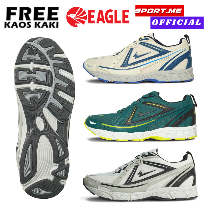 Eagle FURY Running Lifestyle Shoes - Sepatu Running Original Eagle