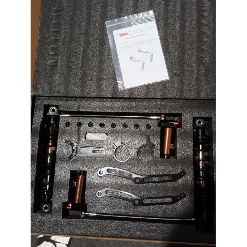 shockbreaker reservoir Harley Davidson touring Rebel