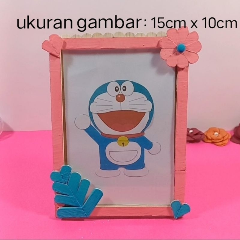 COD Pigura foto stik es krim kerajinan frame foto besar