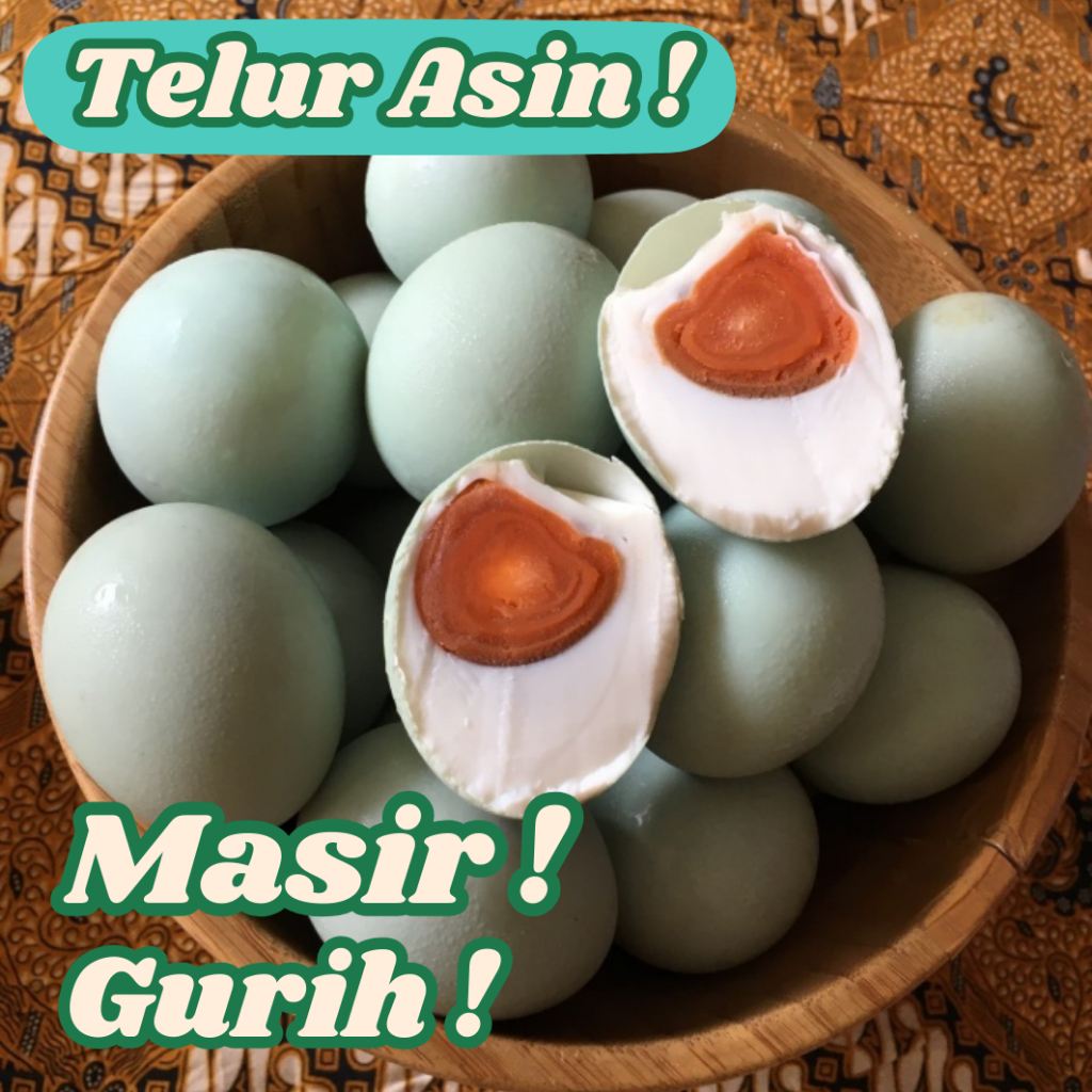 

TELUR ASIN BEBEK MATANG UKURAN BESAR DI JAMIN MASIR DAN GURIH !