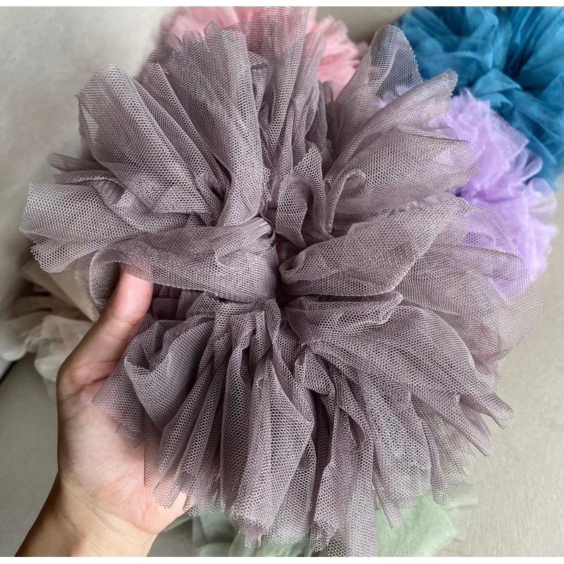 CEPOL HIJAB TILE/scrunchie tile/scrunchie hijab tile jumbo