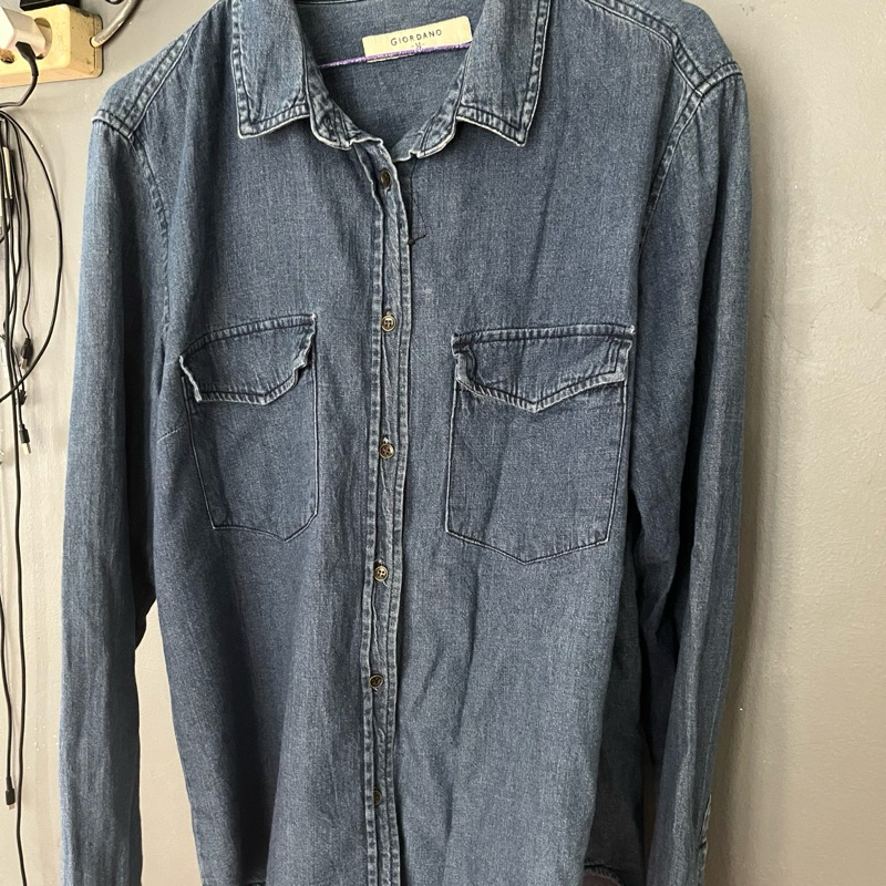 PL Giordano*M Denim Blouse kemeja