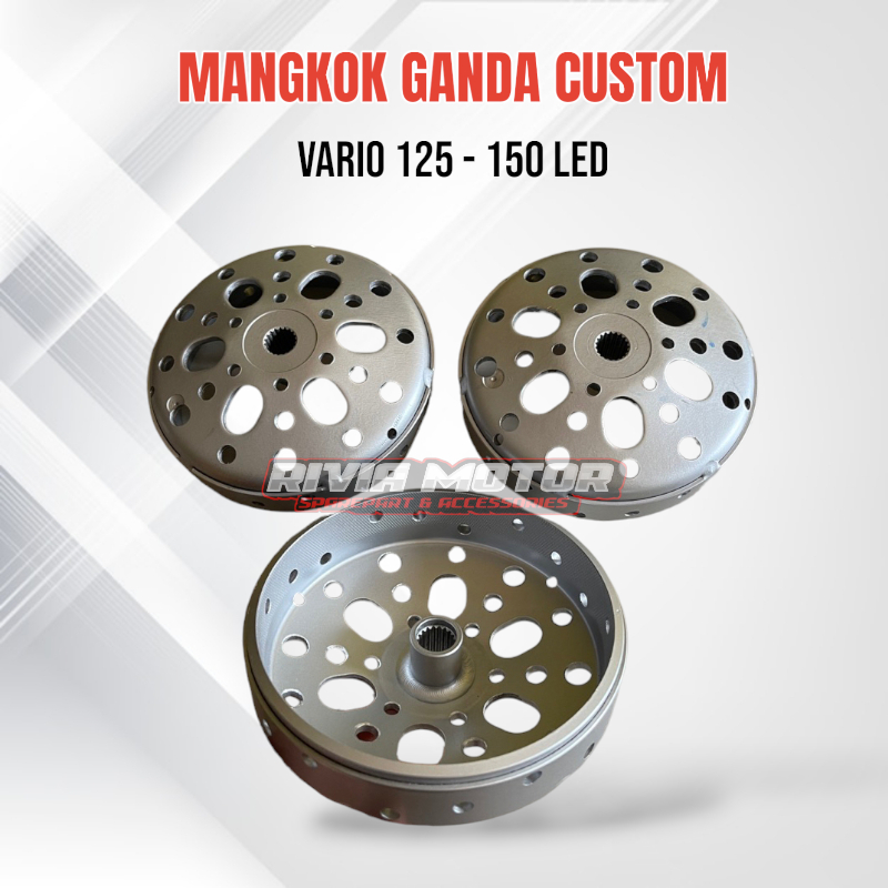 Kampas Ganda CVT Vario 125 150 Led Old Original Custom