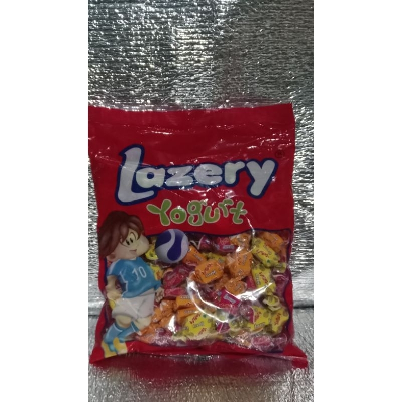 

Permen Lunak Lazzary yogurt aneka rasa sak besar isi 170 butir