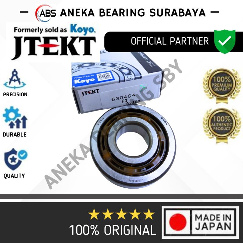 BEARING 6304 C4 HIGH SPEED KOYO ASLI JEPANG KRUK AS MOTOR RX KING