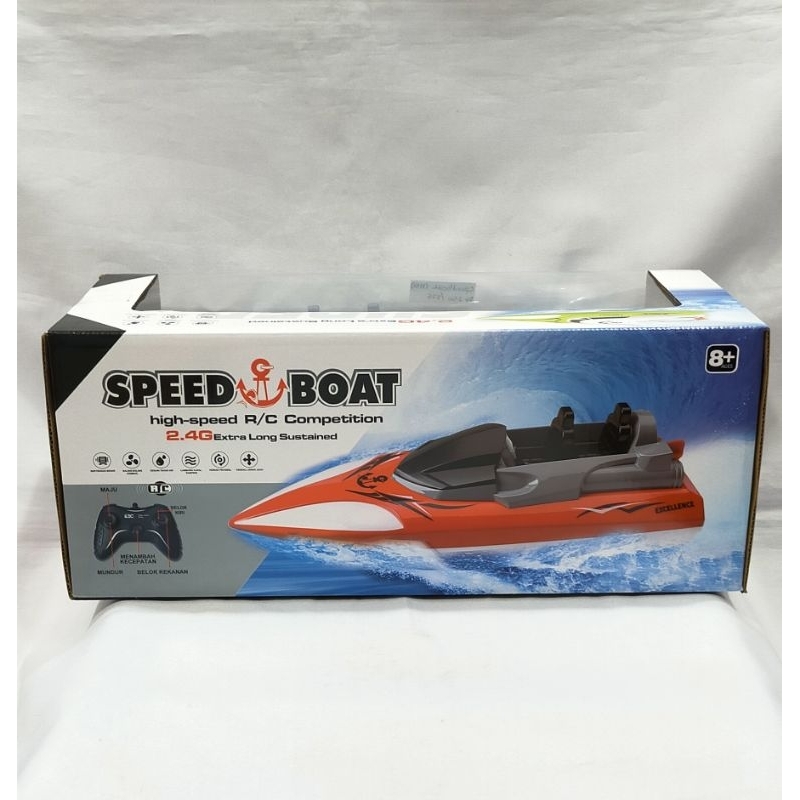Mainan anak remote control speed boat