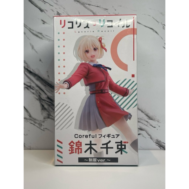 [READY STOK] TAITO Coreful Figure Lycoris Recoil Nishikigi Chisato Uniform version