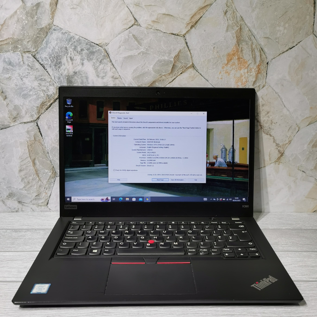 Lenovo Thinkpad X380 X390 Intel Core I7 | I5 GEN 8 RAM 16GB | MURAH BERGARANSI