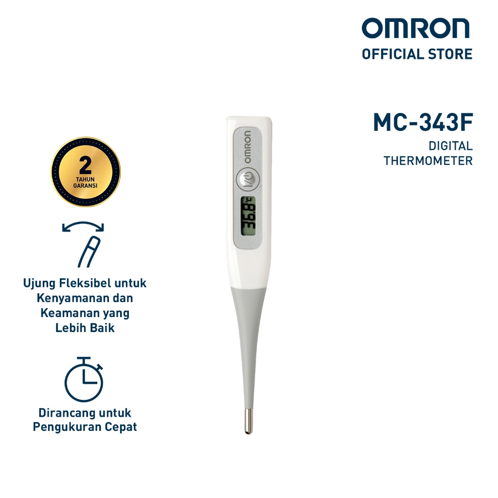 OMRON Digital Thermometer MC-343F