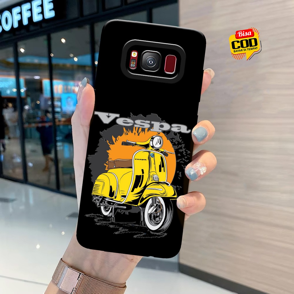Case Samsung Galaxy S8 Terbaru - Casing Samsung Galaxy S8 - ALLZORA [ VESPA ] - Kesing Hp Samsung Ga