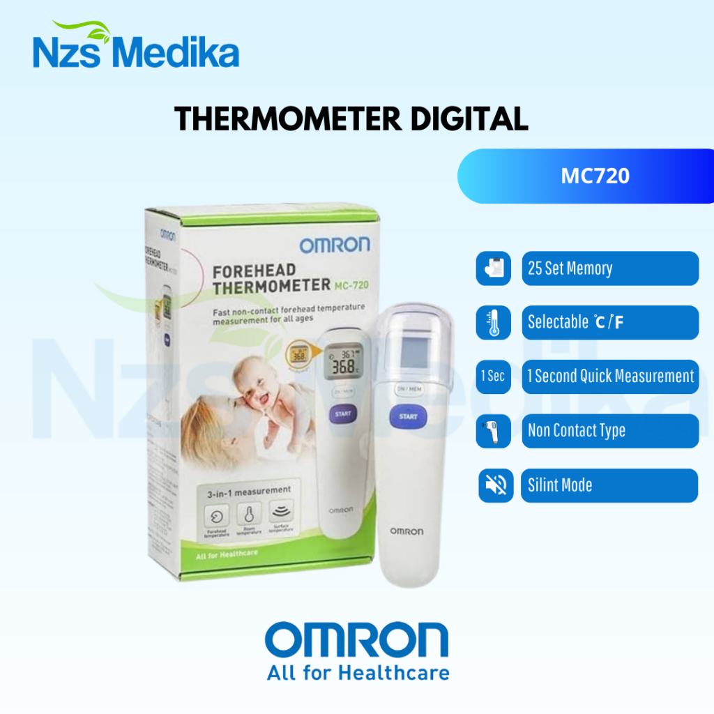 Thermometer infrared OMRON MC 720 - Forehead MC720