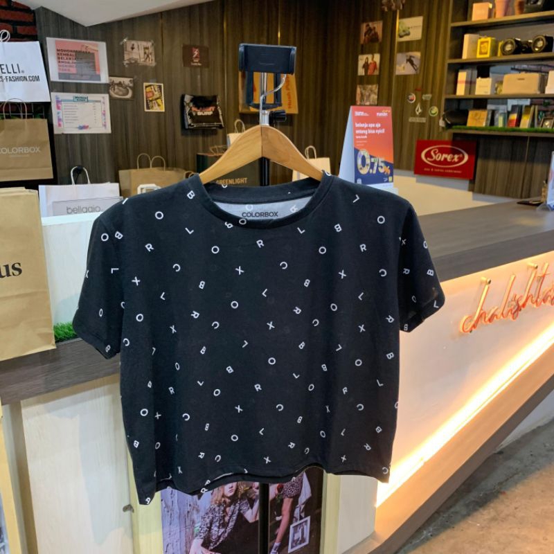 Colorbox T-shirt Wanita Lengan Pendek