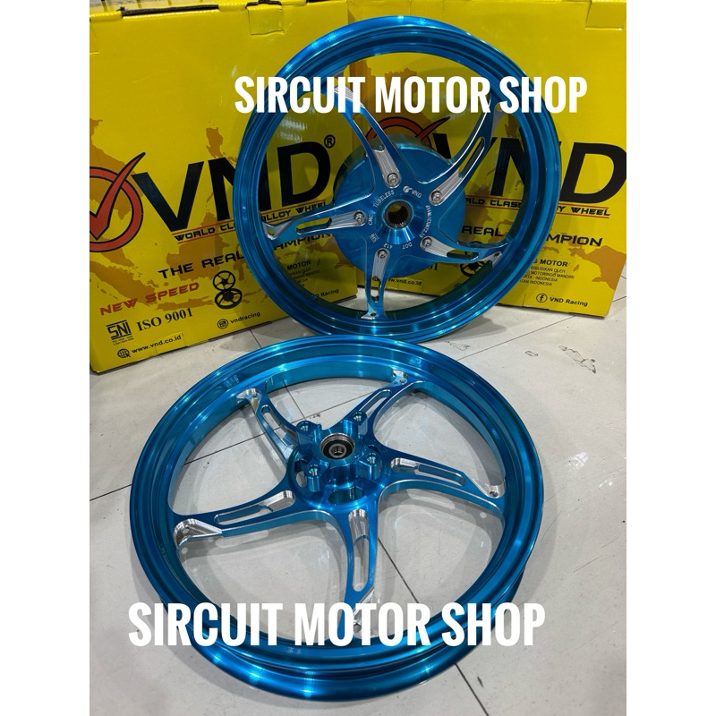 VELG VND NEW SPEED BINTANG LAUT RING 14 VARIO 125 & VARIO 150 / VELG RACING VND NEW SPEED RING 14 VA