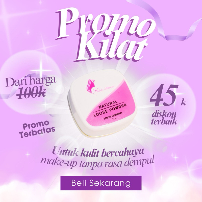 BEDAK TABUR NAHDA SKINCARE 100% original