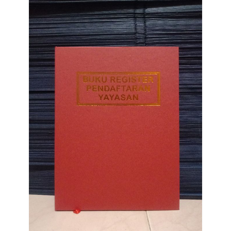 BUKU PENDAFTARAN YAYASAN