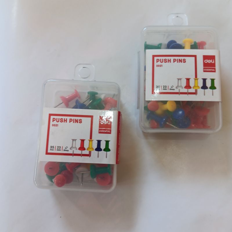 

Push Pin Series Deli/ Push Pin kuat Iis 35 pcs Deli