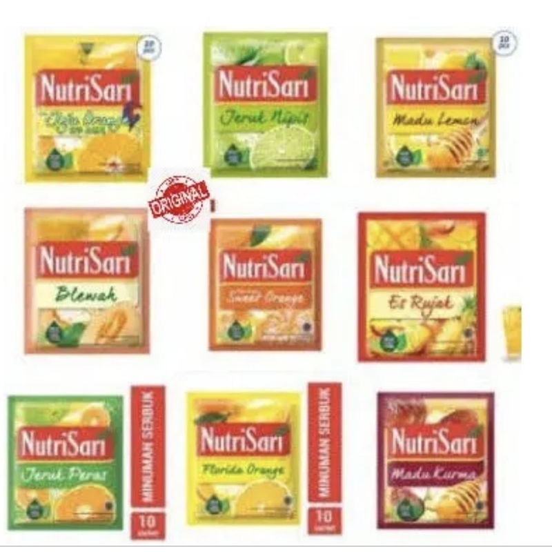 

NutriSari Sachet all varian - 10s