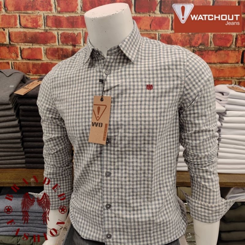 WATCHOUT JEANS KEMEJA LENGAN PANJANG JS303200127 NAVY