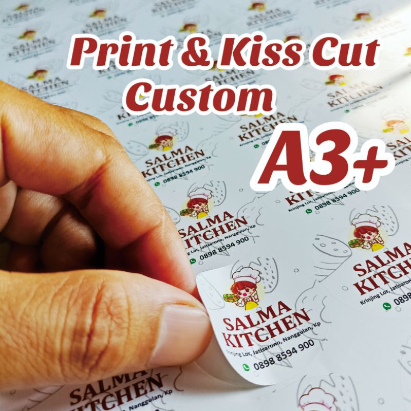 

Stiker KissCut / Setengah Putus