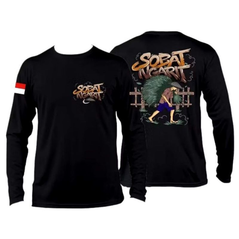 kaos sobat ngarit lengan panjang