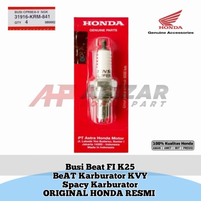 31916-KRM-841 Busi Beat Fi K25 2012 - 2014 Beat Karburator 2008 - 2012 Spacy Karburator 2011 - 2013 