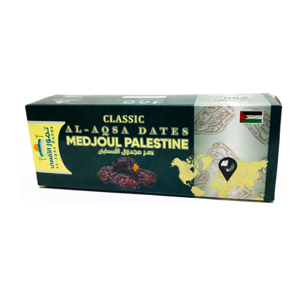 

Kurma Medjool Palestine Jumbo Premium 250gr / Kurma Medjool Palestina / Medjool Palestine / ELSHANUM