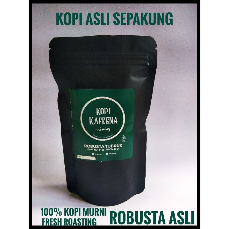 

Kopi Hitam Tubruk Asli 100% Tanpa Campuran Apapun