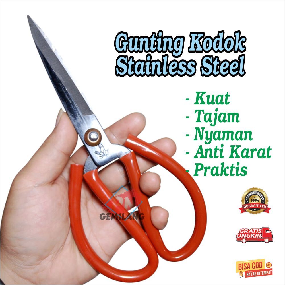 

Gunting Praktis | Gunting Stainless Steel | Gunting Seng Kodok | Gunting Kain | Gunting Seng JOYKO