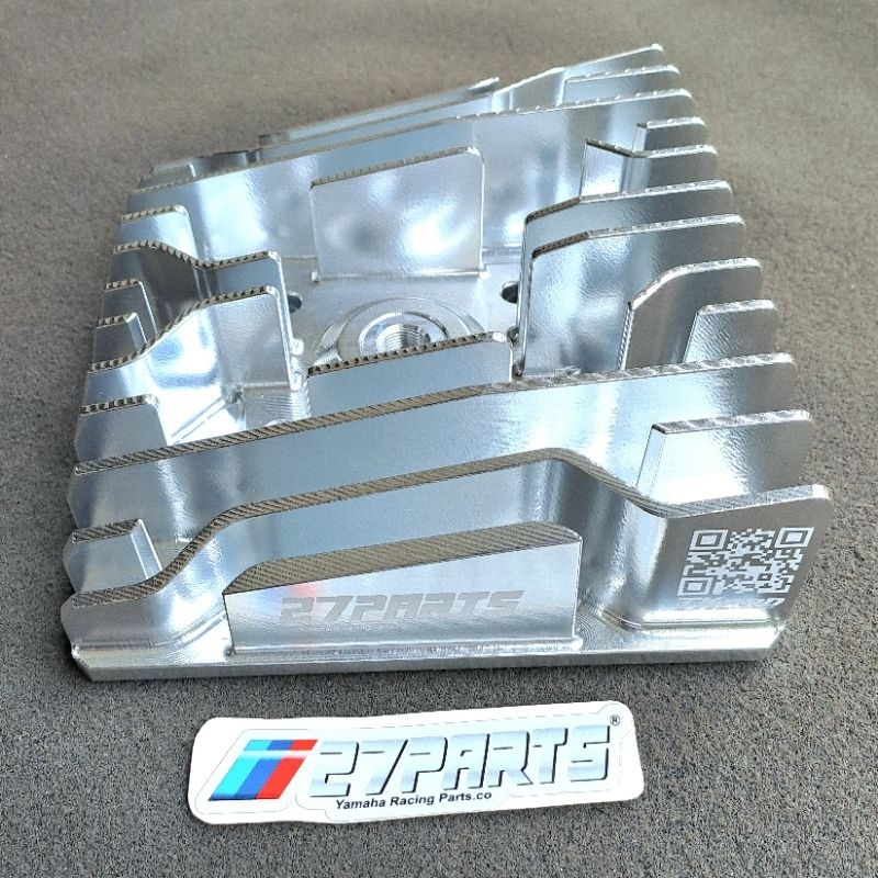 BLOK HEAD CNC TK PRO X 27PARTS RXKING SILVER BLOK HEAD CNC RX KING BLOK HEAD RX KING TKPRO