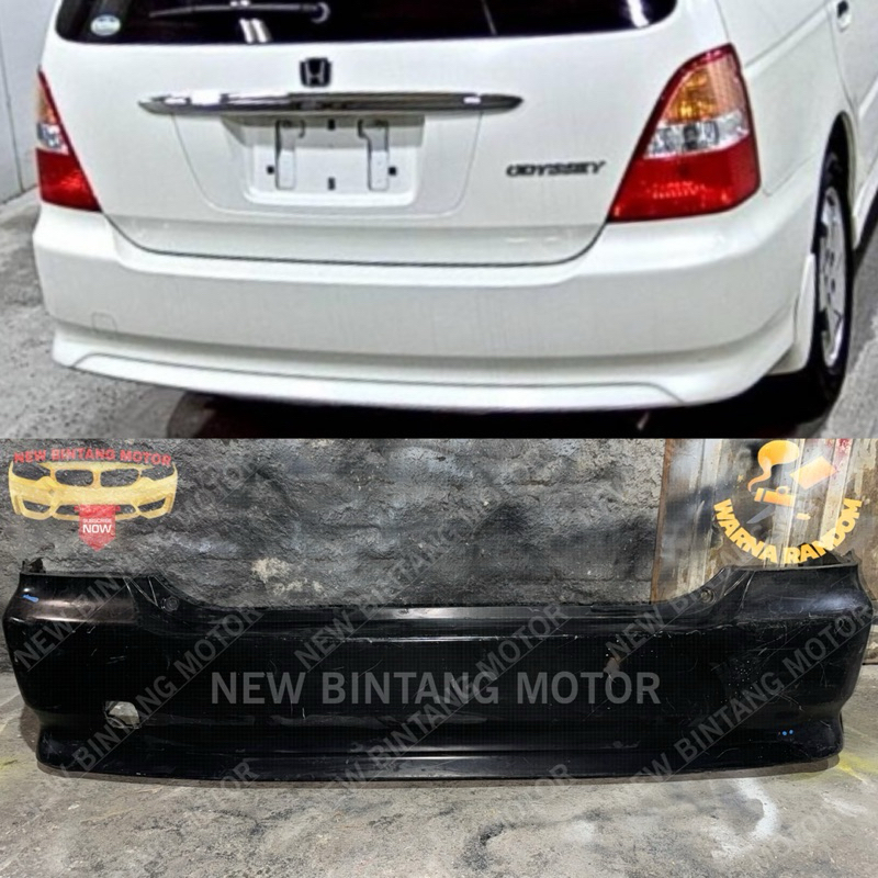 Bumper belakang honda odyssey RA6 RA7 RA8 RA9 2003 2005 original