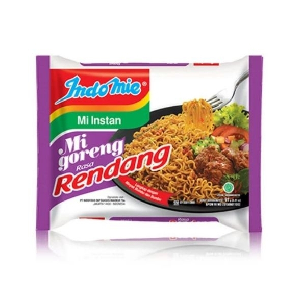 

INDOMIE Mi Instan Rasa Goreng Rendang isi 40 pcs