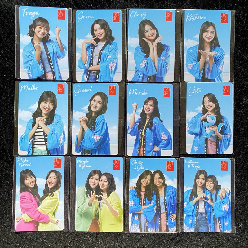 Photocard Photopack PC PP JKT48 Official Jtrust Bank (2.0) Batch 2 | Marsha Christy Kathrin Muthe Gr